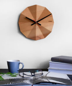 ساعت دیواری چوبی فولدکس مدل دلتا