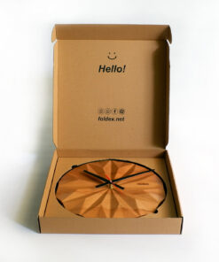 ساعت دیواری چوبی فولدکس مدل دیلایت