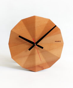 ساعت دیواری چوبی فولدکس مدل دلتا