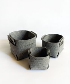 ست سه عددی باکس نظم دهنده نمدی لوتوس