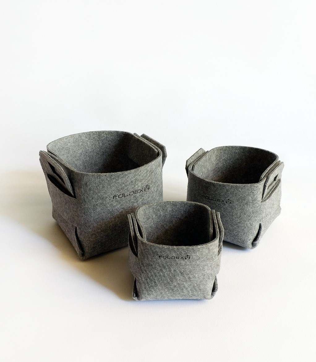 ست سه عددی باکس نظم دهنده نمدی لوتوس