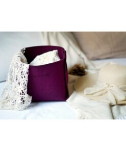 ست سه عددی باکس نظم دهنده نمدی ارکید