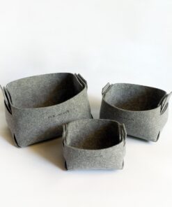 ست سه عددی باکس نظم دهنده نمدی ورونیکا