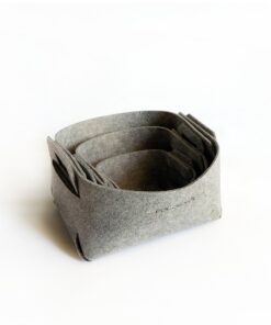 ست سه عددی باکس نظم دهنده نمدی ورونیکا