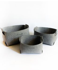 ست سه عددی باکس نظم دهنده نمدی مگنولیا