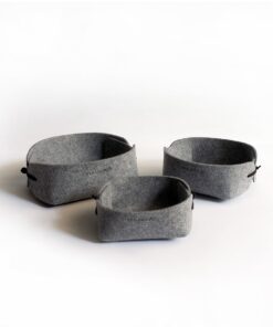 ست سه عددی باکس اداری نظم دهنده نمدی جاسمین