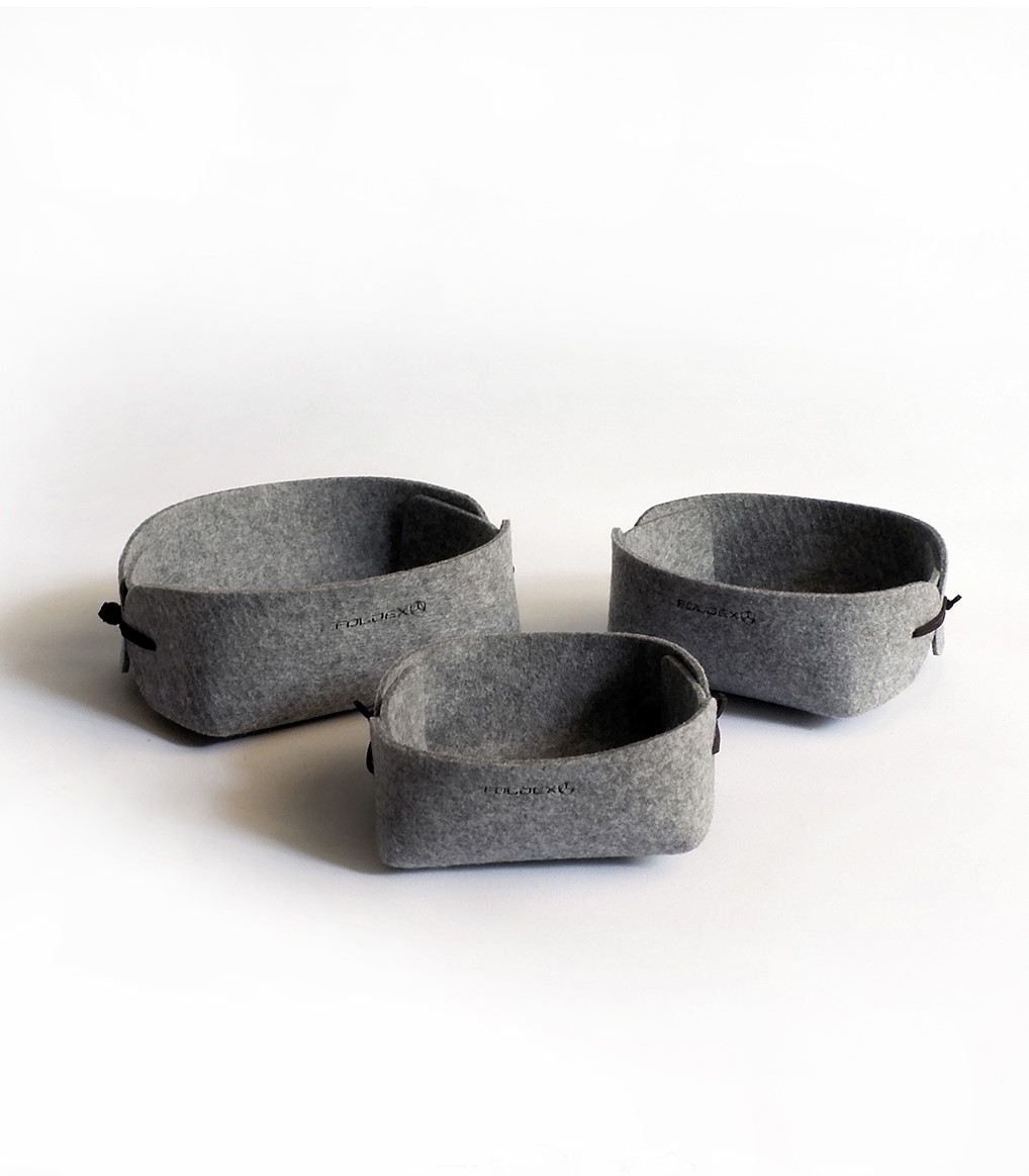 ست سه عددی باکس اداری نظم دهنده نمدی جاسمین