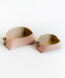 ست باکس چرمی پک دو عددی مربعی