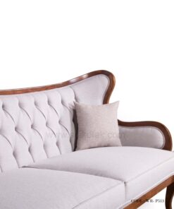 مبل دو نفره طرح پشتی خمیده