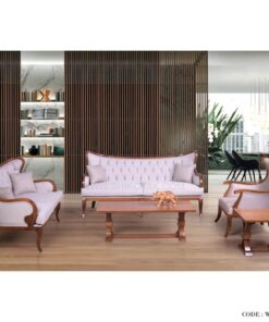 مبل دو نفره طرح پشتی خمیده