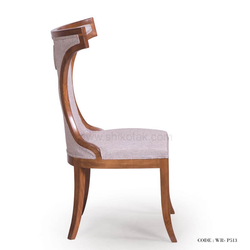 صندلی ناهارخوری مهمان مدل پشتی خمیده