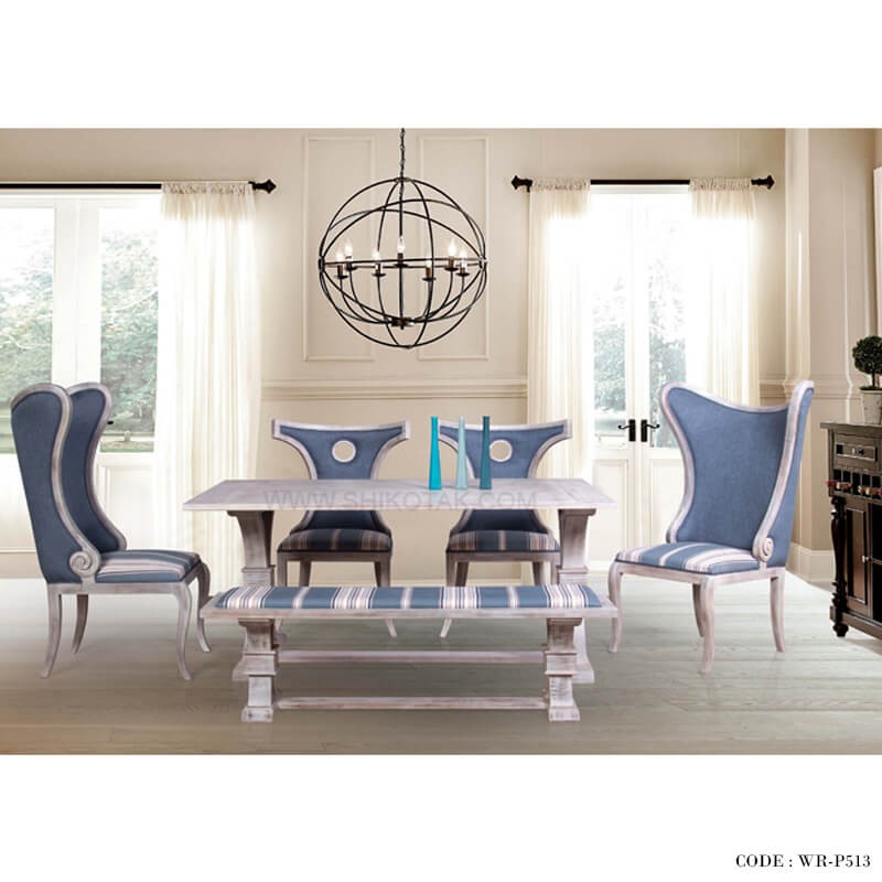 صندلی ناهارخوری مهمان مدل پشتی خمیده