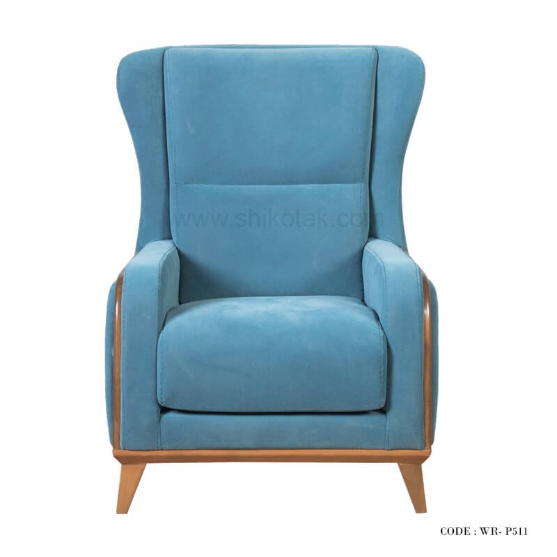 مبل راحتی تک نفره طرح پایه کوتاه