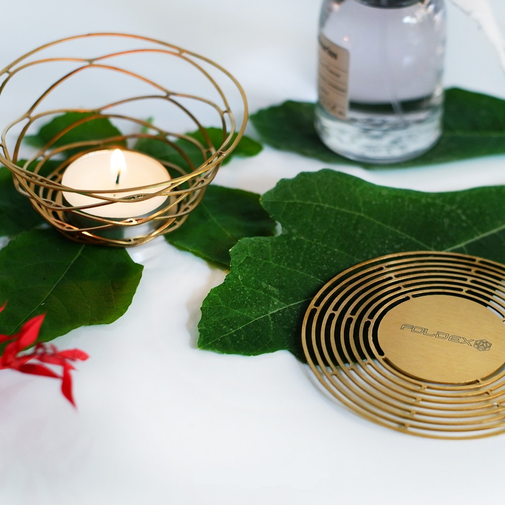 جاشمعی وارمری دایره ای طرح Bright