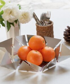 ظرف پذیرایی استیل شش ضلعی طرح  Blaze