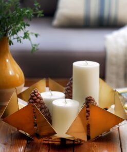 ظرف پذیرایی استیل شش ضلعی طرح  Blaze