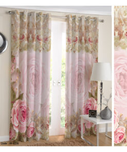 پرده اتاق خواب طرح رز انگلیسی