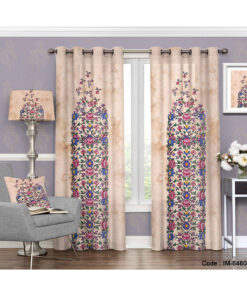 پرده پانچی دو تکه طرح نیایش