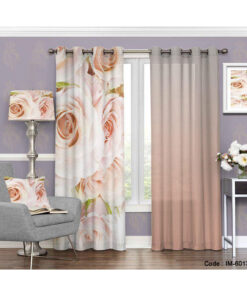 پرده اتاق خواب عروس طرح باغ رویایی