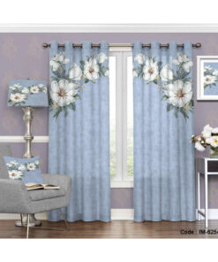 پرده خواب و پذیرایی دو تکه طرح لادن