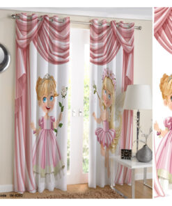 پرده سه بعدی اتاق کودک دختر طرح فرشته کوچولو