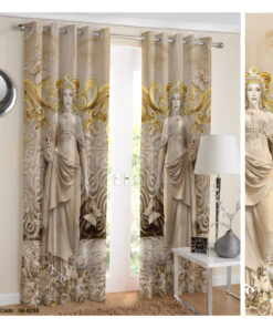 پرده سه بعدی اتاق خواب طرح انجل