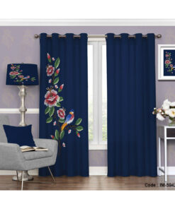 پرده اتاق پذیرایی طرح گلدوزی