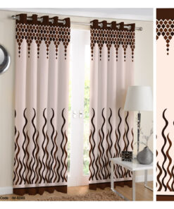 پرده شیک و ساده پذیرایی طرح ماهور