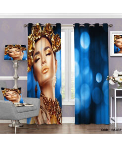 پرده پانچی چهره طرح هلن