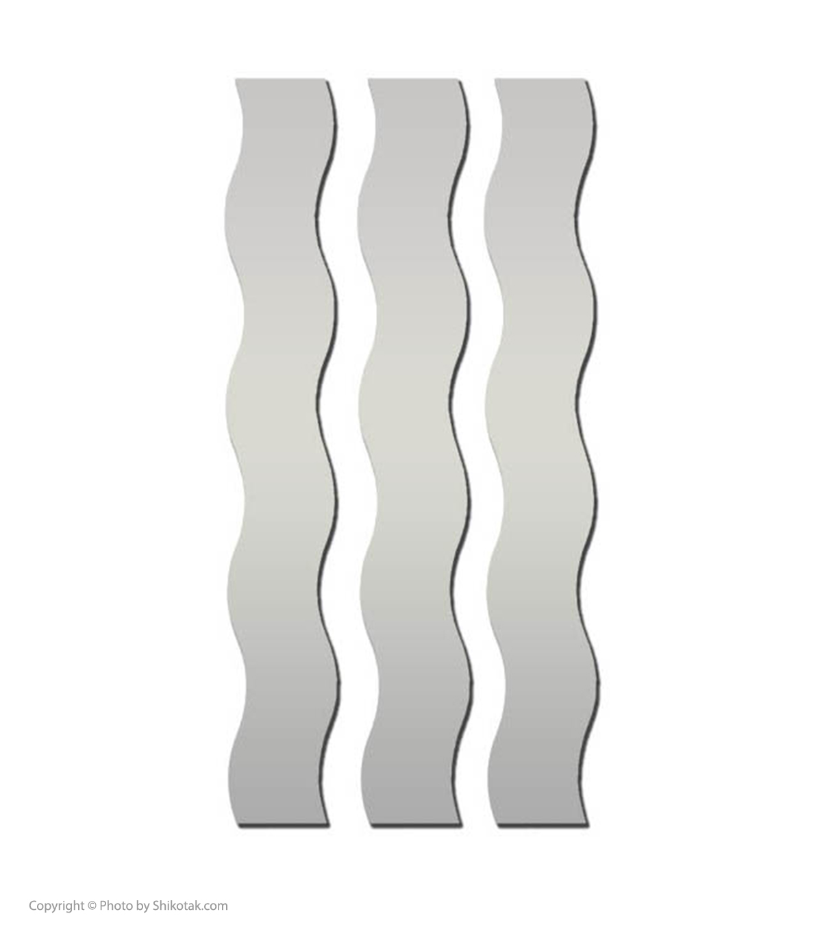 آینه موج دار دیواری مدل BEECHE