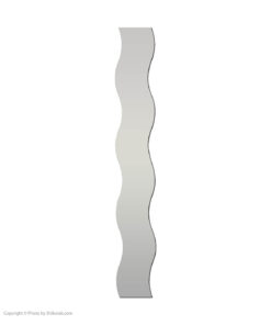 آینه موج دار دیواری مدل BEECHE