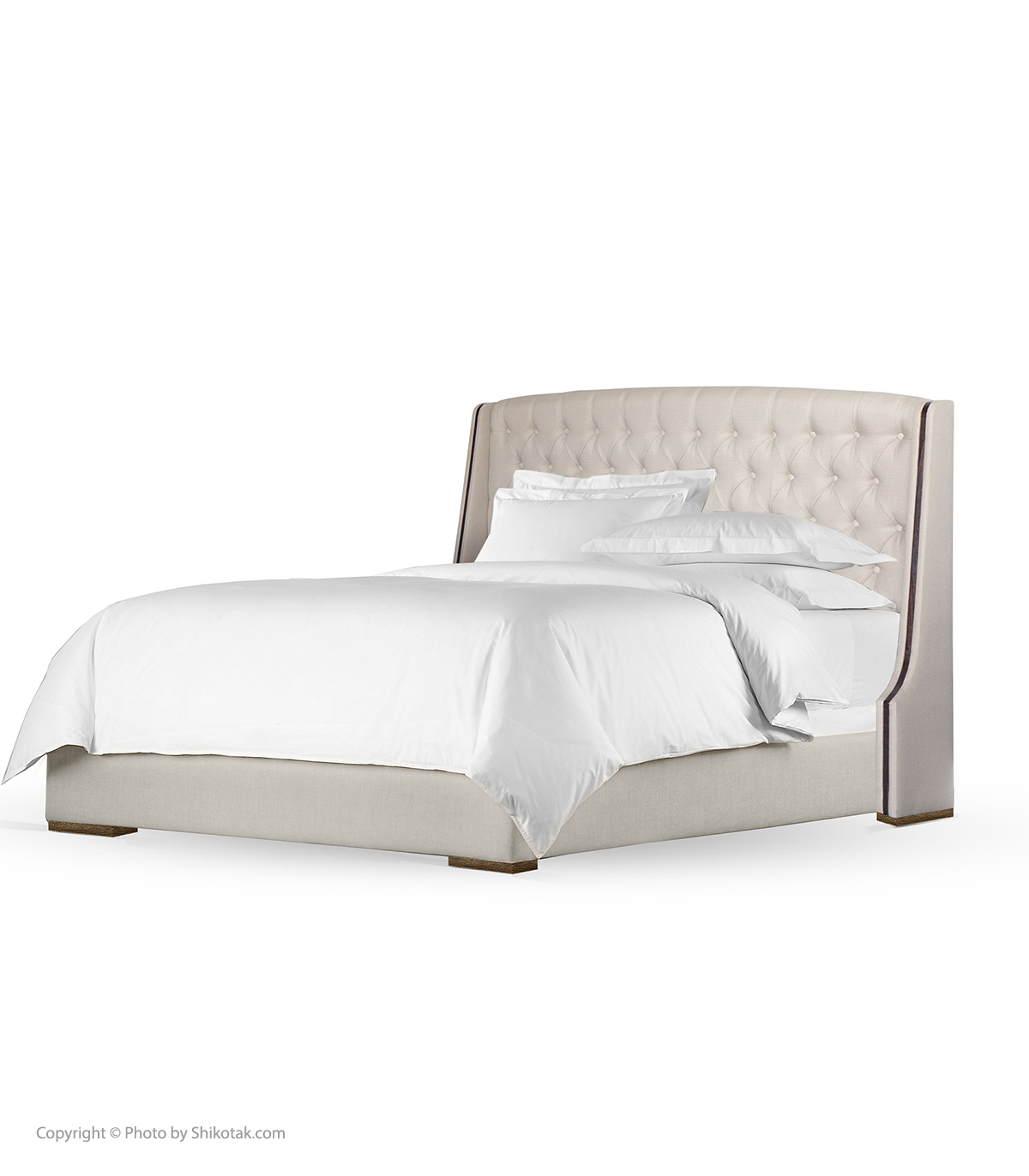 تخت خواب چوبی مدل ANET