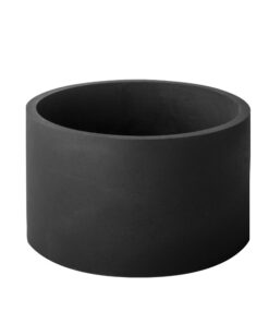 گلدان سیمانی به همراه پایه چوبی کد dco48b