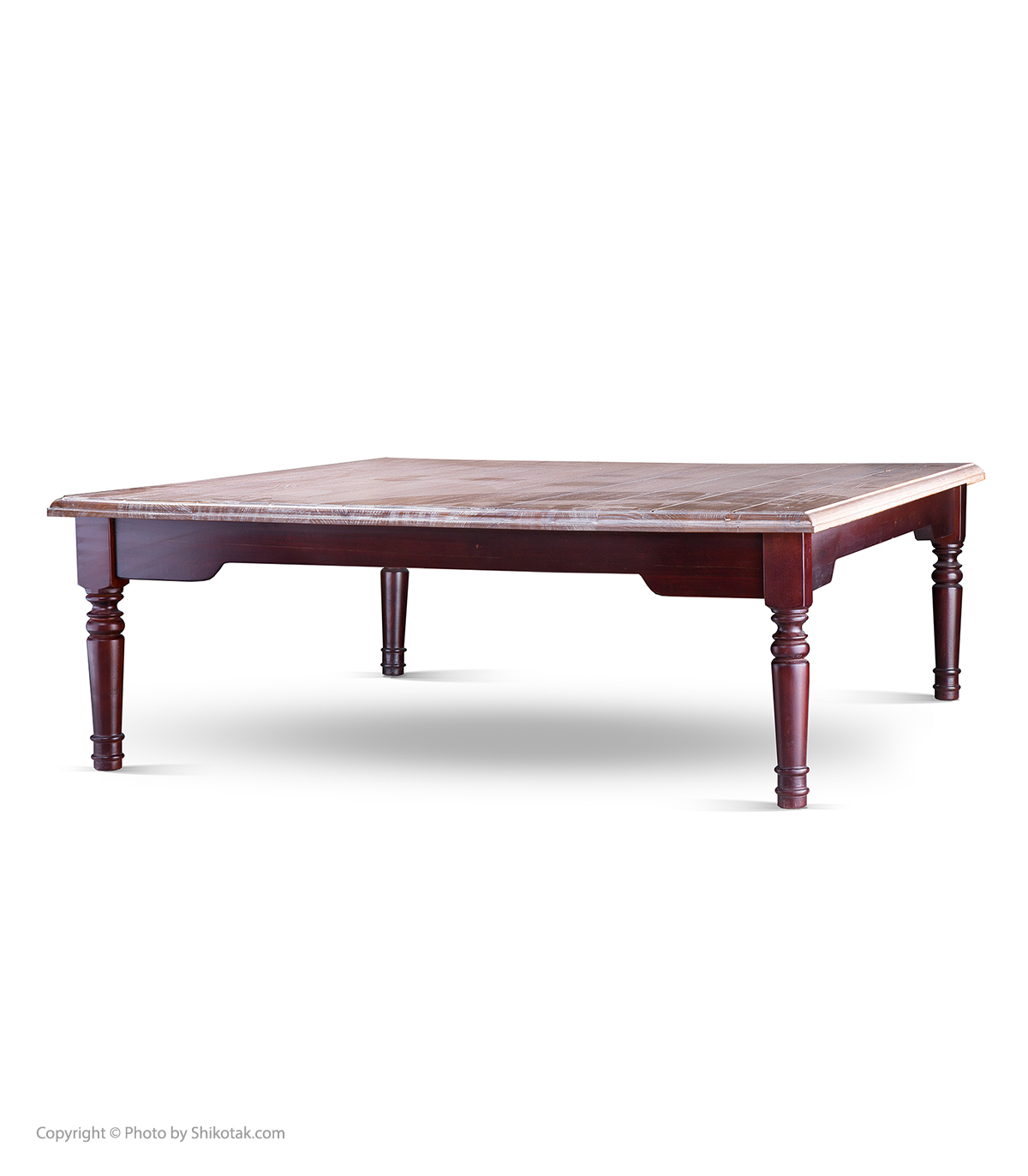 میز وسط مربعی چوبی مدل LARISA