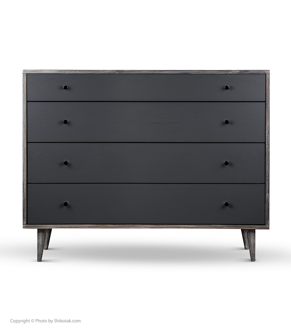 دراور 4 کشو چوبی مدل KIA