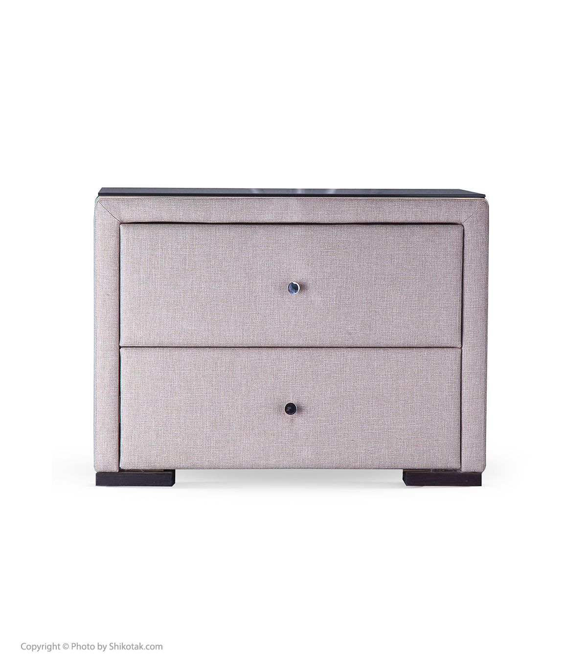 پاتختی دو کشو مدل VERTA