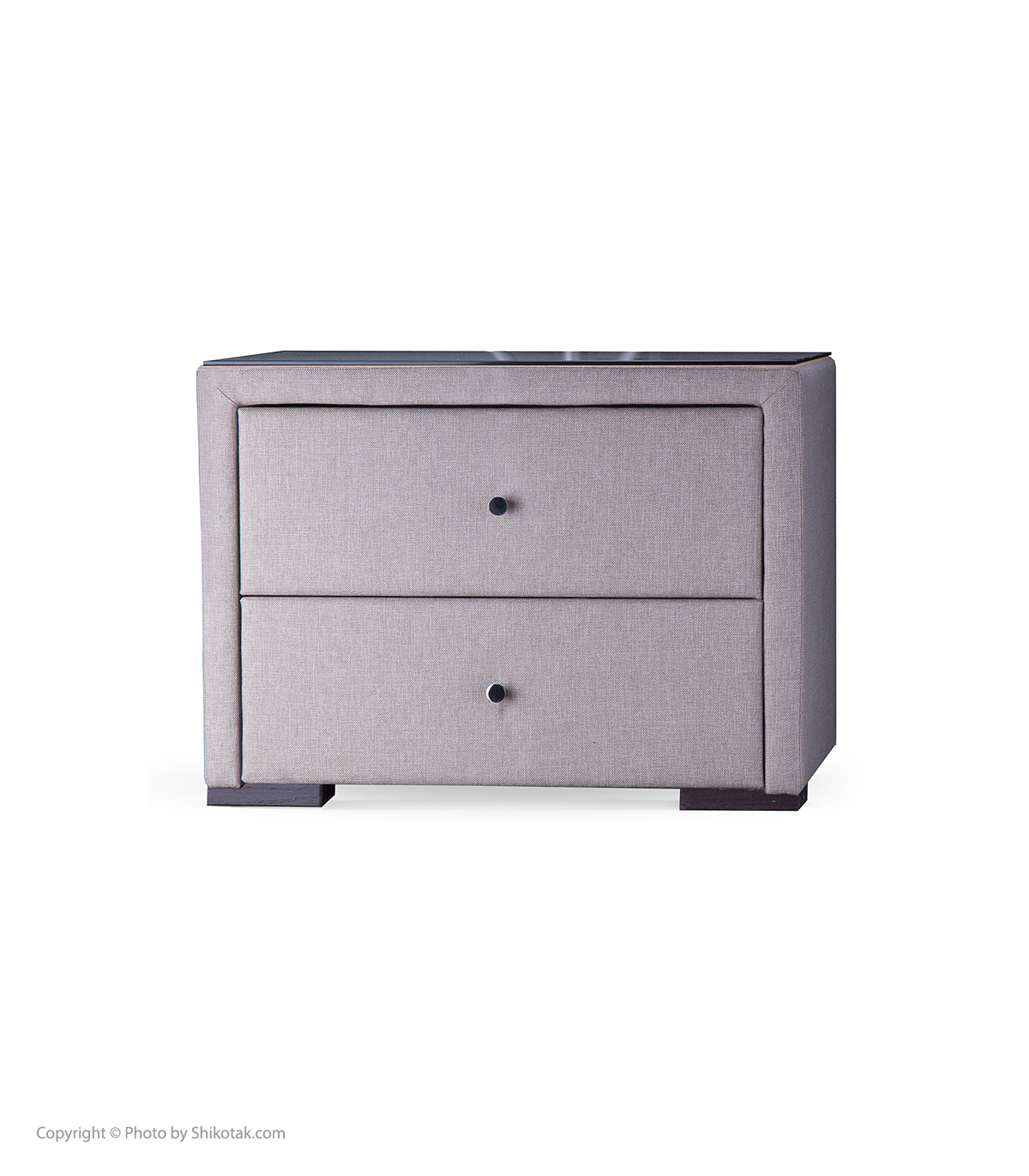 پاتختی دو کشو مدل VERTA