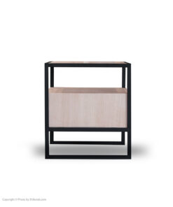 میز کنار تخت پایه فلزی مدل RONIKA