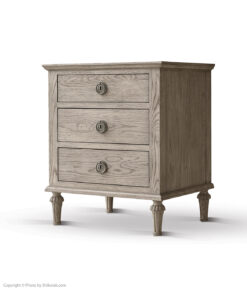 میز پا تختی سه کشو مدل ELENA