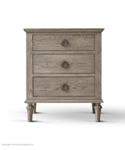 میز پا تختی سه کشو مدل ELENA