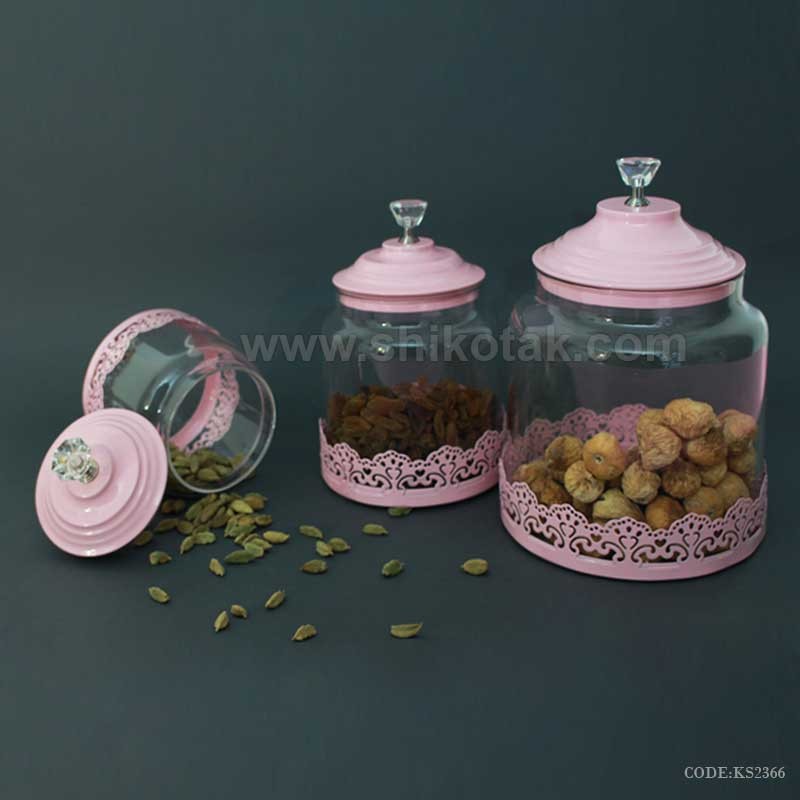 کندی باکس طرح الماس صورتی