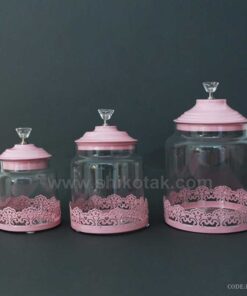 کندی باکس طرح الماس صورتی