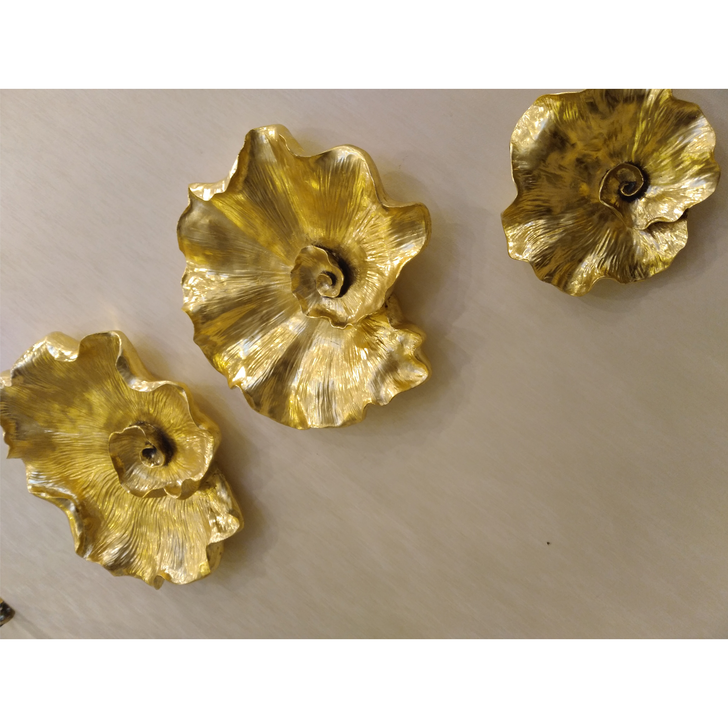 ست سه عددی دیوار کوب تزیینی طرح گل