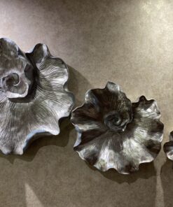 ست سه عددی دیوار کوب تزیینی طرح گل