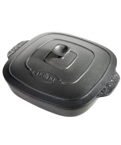 تابه چدنی مربعی درب دار سایز 28 مدل Adrina