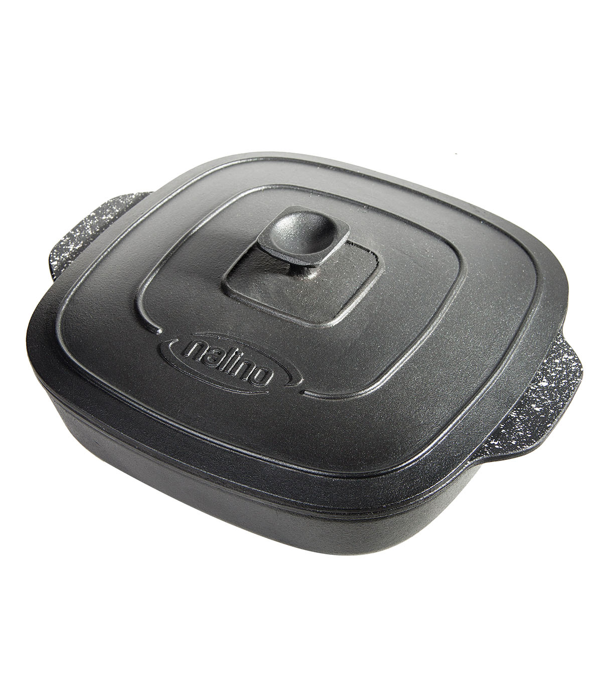 تابه چدنی مربعی درب دار سایز 28 مدل Adrina