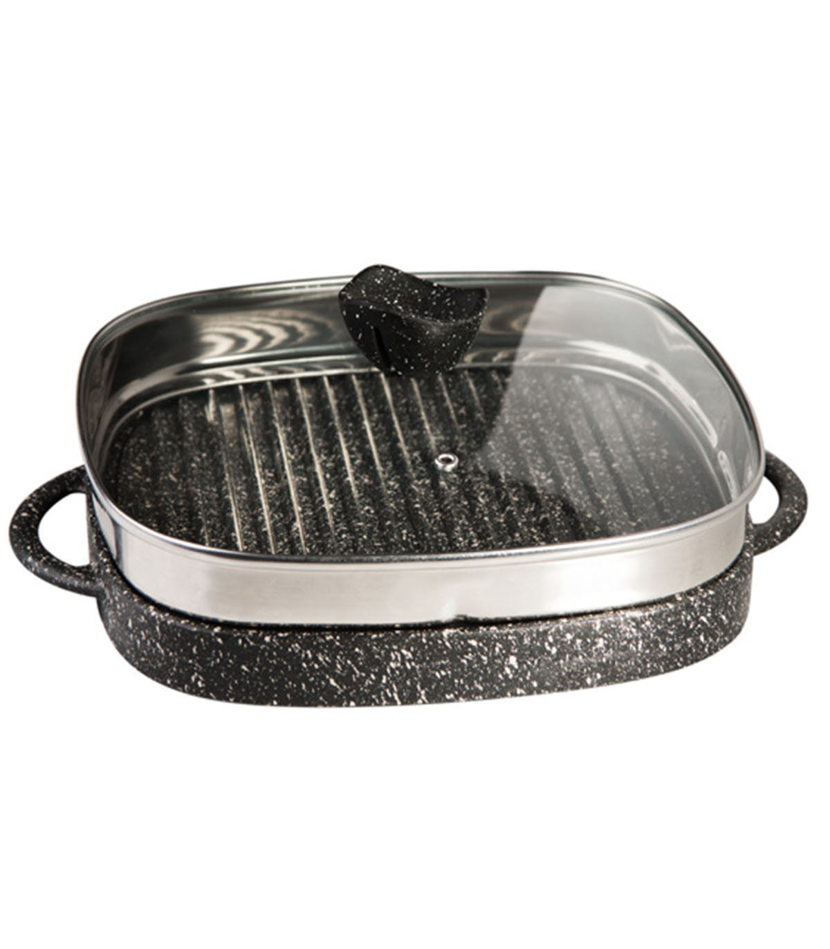 تابه چدنی گریل سایز 28 مدل Lorenzo