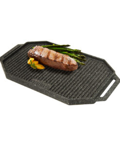 تابه چدنی چند ضلعی دسته دار گریل سایز 38 مدل Napoli