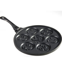 تابه پنکیک پز چدنی تک دسته سایز 30