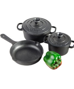 سرویس قابلمه و تابه چدن 5 تکه کودک